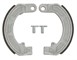 Bremsbacken RMS Piaggio Vespa Sprint, GS, Rally vorne / 125 VNL3T hinten