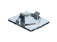 Emblème PIAGGIO 36x47mm plastique, pour cliper