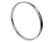 Cerceau de jante vide chromé, 1.20 x 17" largeur 37mm, pour roue à rayons (28 trous)