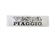 Autocollant/stickers de réservoir, argenté, Piaggio SI/Vespa