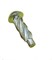 Rivet torsadé pour plquette d'immatriculation (Ø 2.89x6.35mm).