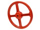 Roue avant rouge, vélomoteur Piaggio Ciao, SI