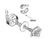 douille de machoire embrayage, Moteur Beta 521