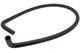 Tuyau/durite d'eau à double coude (90°), universel, d=23x16mm,env. 1200mm