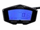 Compteur KOSO digital Cockpit DB-03R, temoin de vitesse engagée, couleur d'éclairage modifiable, avec homologation