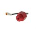 Sonde de température KOSO, 0-250°, M18 x 1.5", connecteur blanc