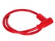 Zündkabel Racing inkl. silikon Kerzenstecker, Rot
