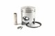 Kit Motoforce Aluminium 50cc, Minarelli horizontal LC, 10mm Axe de Piston