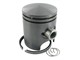 Piston complet (rechange origine) MOTOFORCE 50cc, moteru scooter 50cc 2T Peugeot vertical / horizontal