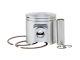 Piston complet MVT Iron max 75cc (48.5mm), moto 50cc Derbi Euro 3-4