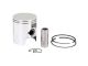 (2) Piston complet original, cote C, moto 50cc Derbi Euro2 et 3