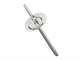 Tretachse Pony GTX 521, 24 Zähne, 4-Kant