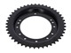 Couronne déportée 56 dents 4-5-6 trous, intérieur Ø 98mm, zinguée