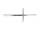 Axe pedalier Pony Cross 521, 30 dents/4pans