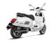 Auspuff Leovince NERO Inox Black, Vespa GTS 300 2017/20, Euro4, CH - Full System - Endcap Carbon