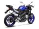 Auspuffanlage Yamaha MT-125 / YZF-R125 LV ONE EVO Inox CH+KAT - Full System - Endcap Carbon