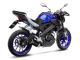 Pot d'échappement Yamaha MT-125 / YZF-R125 LV ONE EVO Carbon CH+KAT - Full System - Endcap Carbon