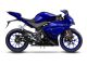 Pot d'échappement Yamaha MT-125 / YZF-R125 LV ONE EVO Carbon CH+KAT - Full System - Endcap Carbon