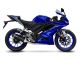 Auspuffanlage Yamaha MT-125 / YZF-R125 LV ONE EVO Inox Black CH+KAT Euro5 - Full System - Endcap Carbon