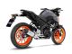 Auspuffanlage Yamaha MT-125 / YZF-R125 LV ONE EVO Inox CH+KAT Euro5 - Full System - Endcap Carbon