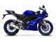 Auspuffanlage Yamaha MT-125 / YZF-R125 LV ONE EVO Inox CH+KAT Euro5 - Full System - Endcap Carbon