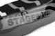 Housse de selle Stage6 Full Covering orange-noir, moto 50cc Rieju MRT