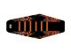 Sitzbankbezug Full Covering Stage6 schwarz / Orange Beta RR