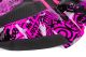 Housse de selle STAGE6 Full Covering rose-noir, moto 50cc Beta RR