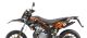 Dekorkit Verkleidung Stage6 Derbi 50 X-Treme / X-Race orange - weiss