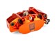 Etrier de frein Stage6 R/T MK2, 4 pistons radial, taillé CNC, orange