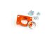 Pipe d'admission orange Stage6 R/T High Flow 34mm Derbi / Minarelli AM6