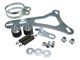 Support déchappement STAGE6 RT 70 PIAGGIO, complète : silent-bloc, visseries, douilles, serreflex...
