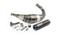 Auspuffanlage Stage6 R/T 90 - 100cc CNC Blau / Schwarz Minarelli AM6