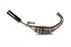 Auspuffanlage Stage6 R/T 90 - 100cc CNC Orange / Schwarz Derbi
