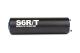 Silencieux Stage6 R/T 80 - 100cc passage droit noir / bleu