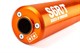 Silencieux Stage6 R/T 80 - 100cc passage droit orange