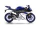 Pot d'échappement Yamaha MT-125 / YZF-R 125 LV One Inox CH+KAT - Full-System - Endcap Thermoplast