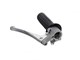 Gasdrehgriff Mofa, Oldtimer silber