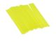 Spoke Skin / Paille pour rayons de roue, universel, court 19cm, jaune neon