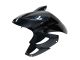 Garde-boue avant look carbone, MBK Booster NG, Rocket, Yamaha BW's Spy