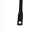 Paire de repose pieds de chassis, Puch Maxi S replica, noir