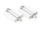 Pedal-Set Weiss, Solex / Universal (Paar) Gewinde M14x1.25