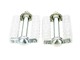Pedal-Set Weiss, Solex / Universal (Paar) Gewinde M14x1.25