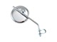 Rétroviseur rond Ø 10cm, filetage M8, chromé