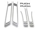 Kit déco/autocollants Puch grises, gauche + droit