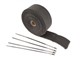 Ruban isolant d'echappement 2 pouce (50.8mm) x 10m, noir
