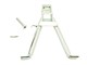 Zentralständer chrom, Alpa 50-2 ML