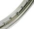 Cerceau de jante vide chromé, 1.50 x 19" largeur 55,8mm, pour roue à rayons (36 trous)