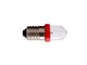 Ampoule de phare arrière LED 6V E10, rouge, a visser
