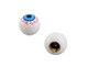 Bouchons de valve "Oeil" noir (2 pcs)